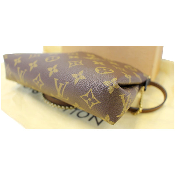 LOUIS VUITTON Pallas Monogram Canvas Clutch Crossbody Bag-US