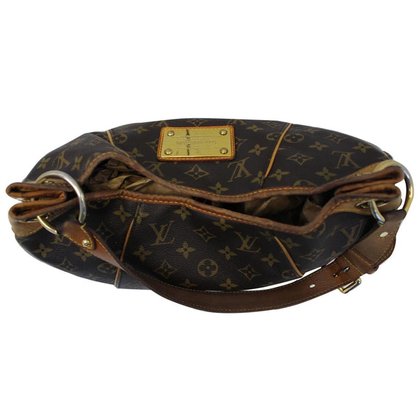 LOUIS VUITTON Galliera PM Monogram Canvas Shoulder Handbag Brown-US