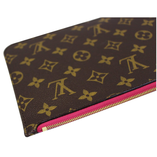 LOUIS VUITTON Pochette Wristlet Pouch Monogram Canvas Neverfull-US