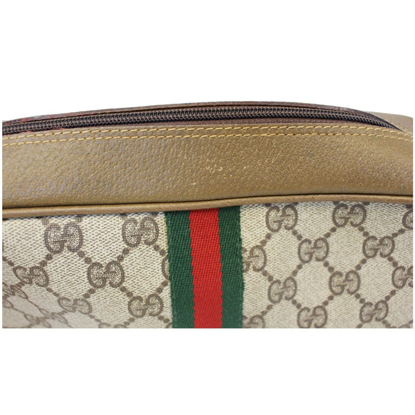 GUCCI GG Canvas Web Crossbody Bag Vintage Brown-US