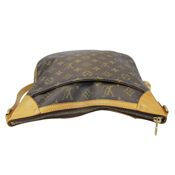 LOUIS VUITTON Odeon MM Monogram Canvas Shoulder Bag Brown