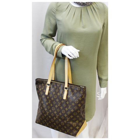 Louis Vuitton Cabas Mezzo Monogram Canvas Tote Bag-US