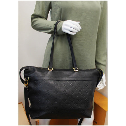 LOUIS VUITTON Boetie Monogram Empreinte Shoulder Bag Noir