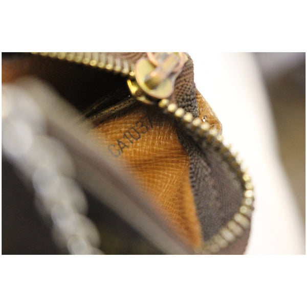 LOUIS VUITTON Monogram Canvas Pochette Key Cles Coin Case-US