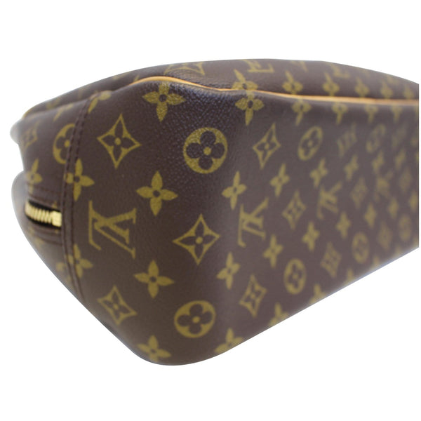 LOUIS VUITTON Deauville Monogram Canvas Boston Satchel Bag Brown-US
