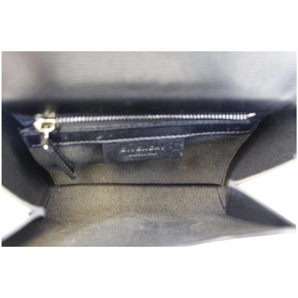 GIVENCHY Mini Pandora Box Calfskin Leather Chain Crossbody Bag Black-US