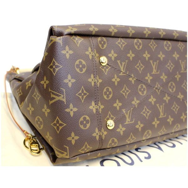 LOUIS VUITTON Artsy MM Monogram Canvas Shoulder Bag Brown-US