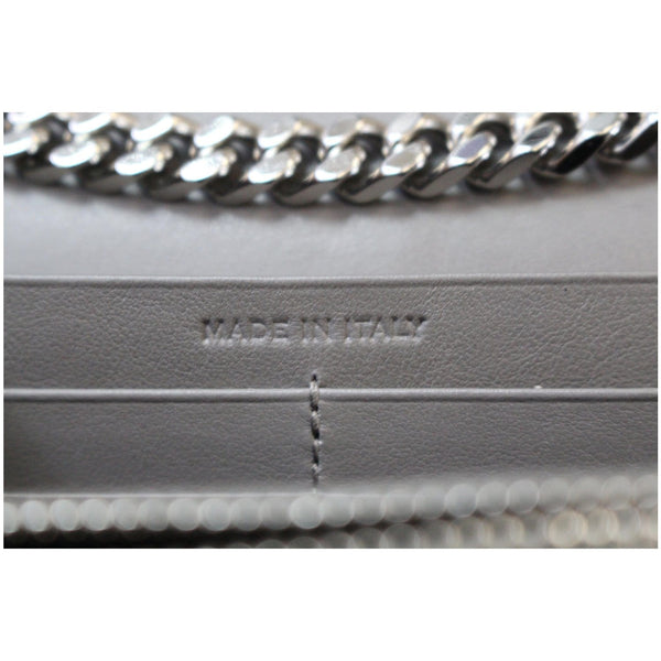 YVES SAINT LAURENT Kate Small Crocodile Leather Crossbody Bag Grey - Last Call