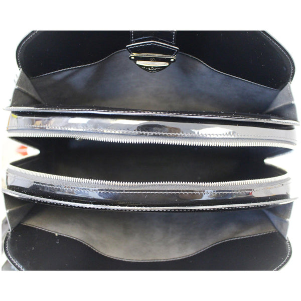 LOUIS VUITTON Black Epi Leather Pont-Neuf GM Satchel Bag