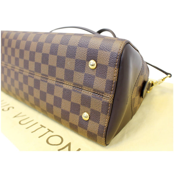 Brass Studs LV Kensington Bowling Damier Ebene Handbag