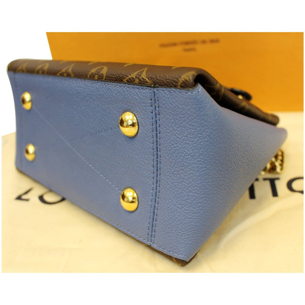 LOUIS VUITTON Surene BB Mnogram Canvas Shoulder Bag Bleu Jean-US