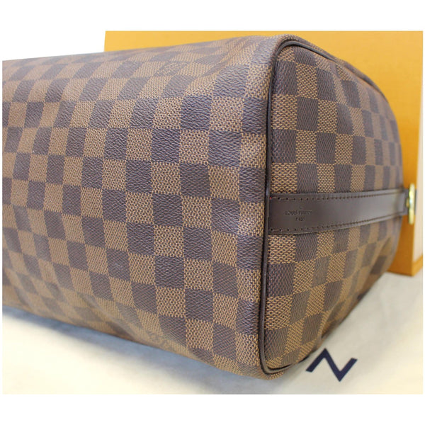 LOUIS VUITTON Speedy 30 Bandouliere Damier Ebene Shoulder Bag Brown-US