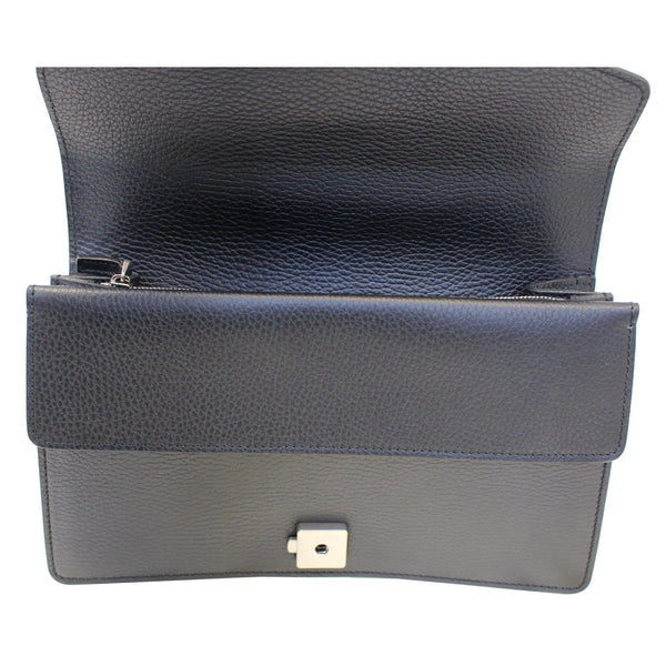 Gucci Shoulder Bag Dionysus Small Leather Black - full view