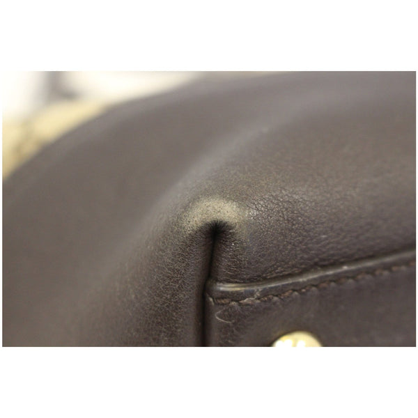 GUCCI New Britt Medium Monogram Canvas Tote Shoulder Bag-US