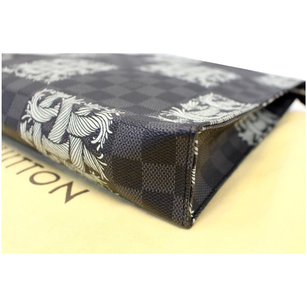 LOUIS VUITTON Damier Graphite Christopher Nemeth Pochette Voyage Rope