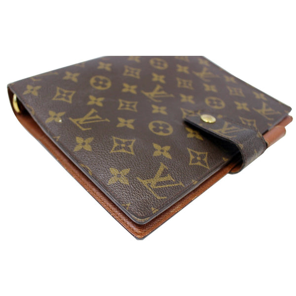 LOUIS VUITTON Monogram Canvas Brown Agenda GM Day Planner Cover-US