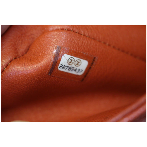 CHANEL Pearl Red Caviar Leather Mini Rectangular Flap Bag-US