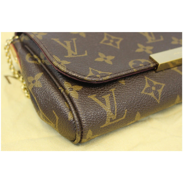 LOUIS VUITTON Favorite PM Monogram Canvas Crossbody Bag Brown-US