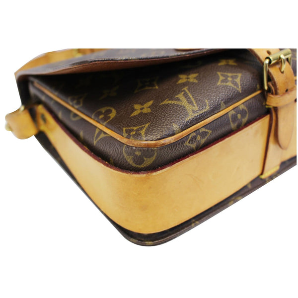LOUIS VUITTON Cartouchiere MM Monogram Canavs Crossbody Bag Brown-US