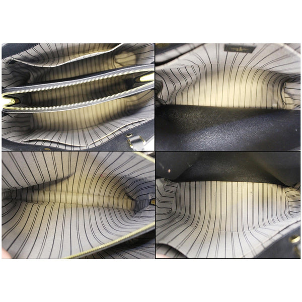 LOUIS VUITTON Montaigne GM Monogram Empreinte Noir Black Handbag