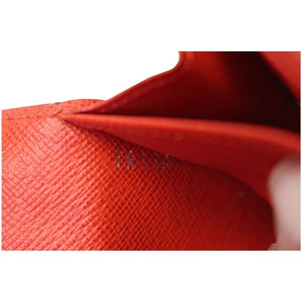 Louis Vuitton Twist Wallet Epi Leather Coquelicot - inside view