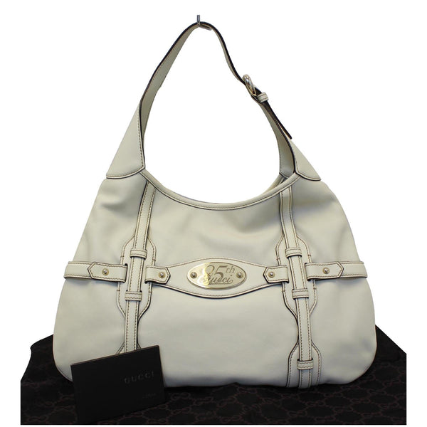 Gucci 85th Anniversary Horsebit Leather Hobo Bag - front view