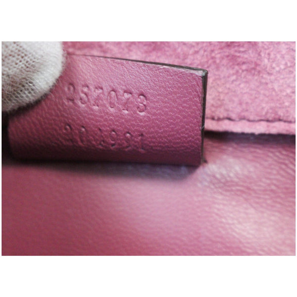 GUCCI Broadway Patent Microguccissima Small Clutch Fuschia - Last Call