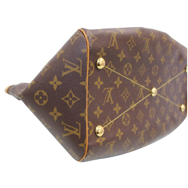 LOUIS VUITTON Tivoli GM Monogram Canvas Shoulder Bag Brown