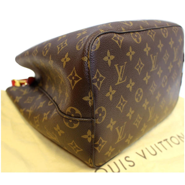 LOUIS VUITTON Neonoe Monogram Canvas Shoulder Bag Coquelicot-US