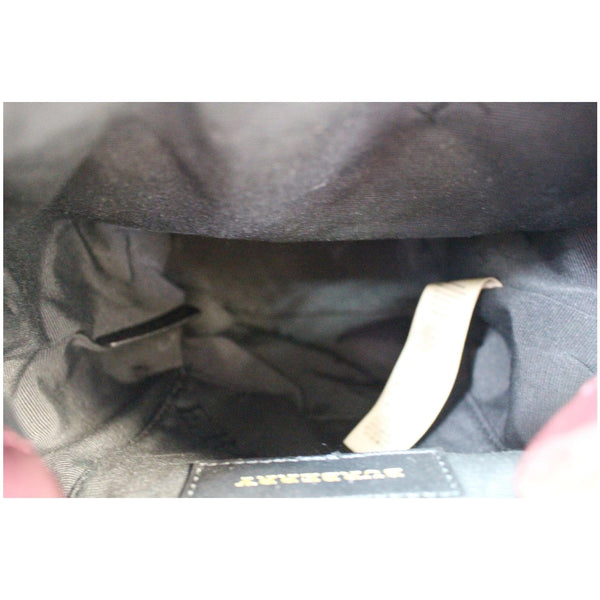 BURBERRY The Small Rucksack Nylon Backpack Red - Last Call