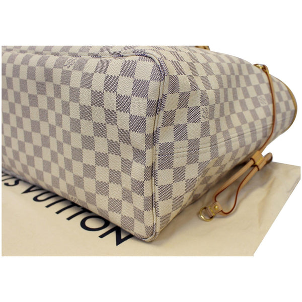 LOUIS VUITTON Neverfull GM Damier Azur Tote Shoulder Bag-US