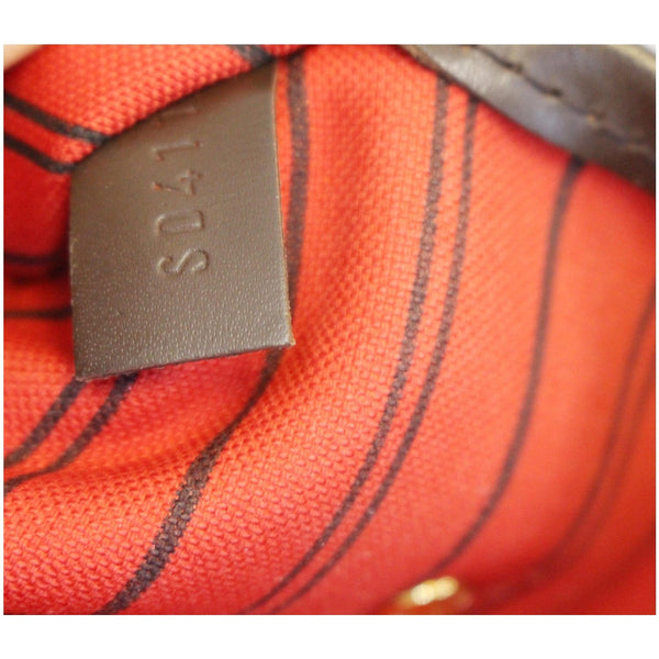 LOUIS VUITTON Neverfull MM Damier Ebene Tote Shoulder Bag Brown-US