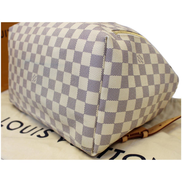 LOUIS VUITTON Sperone Damier Azur Backpack Bag White