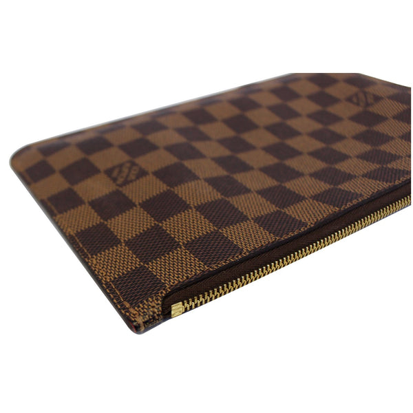 LOUIS VUITTON Damier Ebene Pochette Wristlet Pouch Neverfull MM