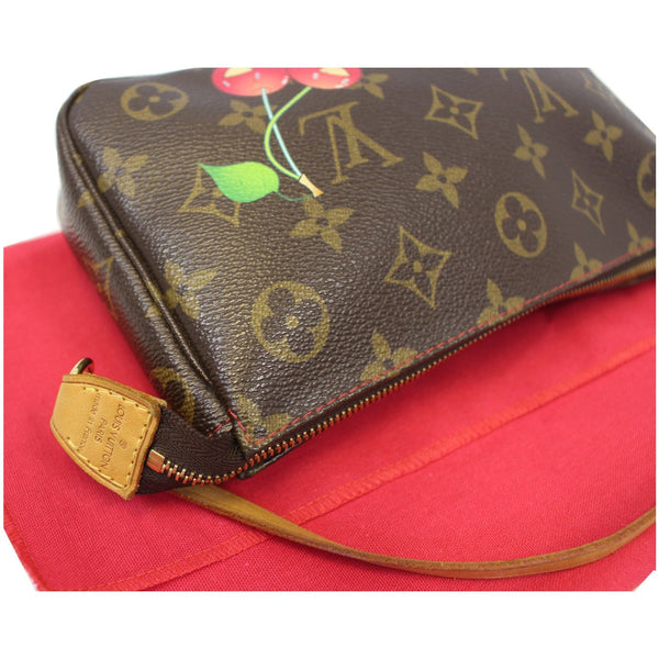 LOUIS VUITTON Pochette Accessoires Monogram Cerises Pouch Bag Brown-US