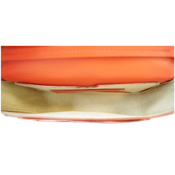 GIVENCHY GV3 Mini Quilted Leather Crossbody Bag Orange DD7110