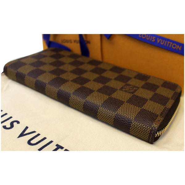 LOUIS VUITTON Clemence Damier Ebene Wallet-US