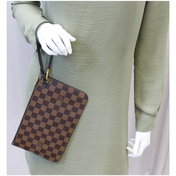 Louis Vuitton Pochette Wristlet Neverfull GM Pouch For Women