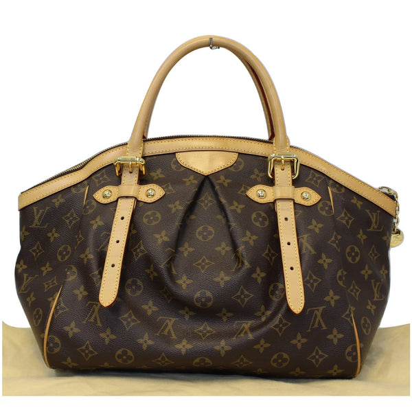 LOUIS VUITTON Tivoli GM Monogram Canvas Brown Shoulder Bag Brown