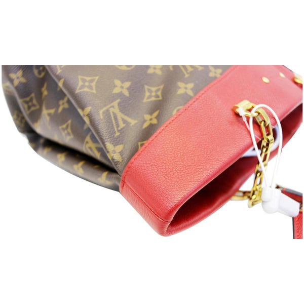 LOUIS VUITTON Pallas Chain Shopper Bag Monogram Canvas Cherry-US