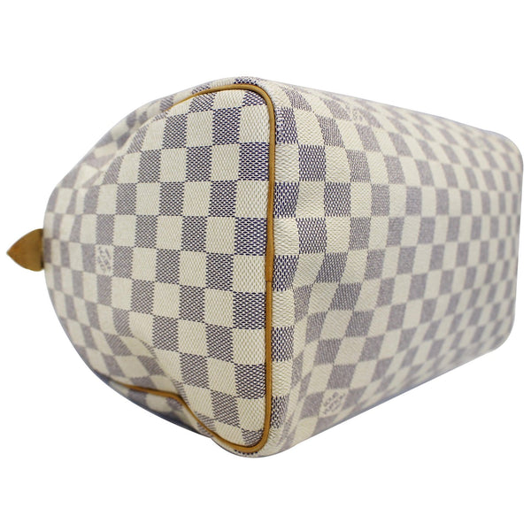 LOUIS VUITTON Speedy 30 Damier Azur Satchel Handbag-US