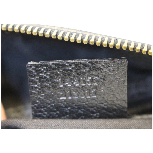 Gucci Pelham Small GG Canvas Studded Shoulder Bag Black