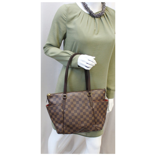 LOUIS VUITTON Totally PM Damier Ebene Shoulder Bag-US