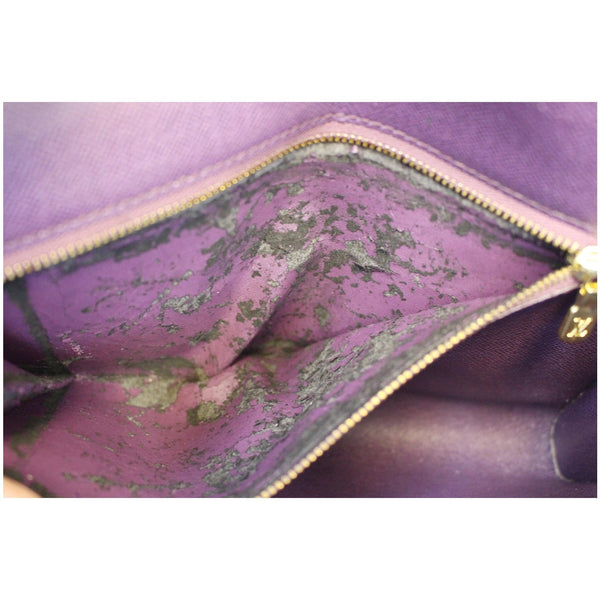 LOUIS VUITTON Arche Pochette Epi Leather Shoulder Bag Yellow