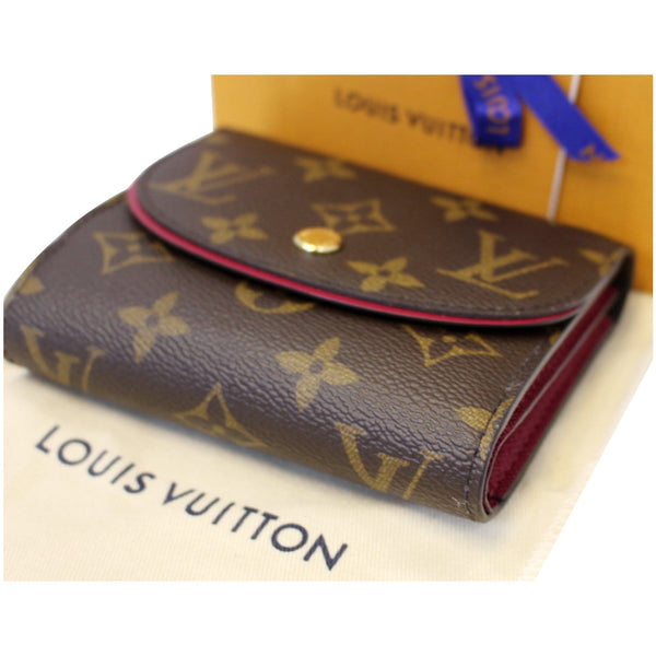LOUIS VUITTON Ariane Monogram Canvas Wallet Brown/Fuchsia-US