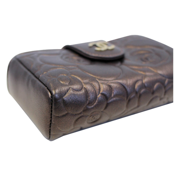 CHANEL Caviar Quilted O-Mini Phone Holder Clutch-US