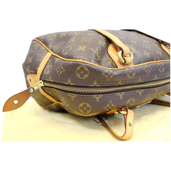 LOUIS VUITTON Montorgueil PM Monogram Canvas Shoulder Bag Brown