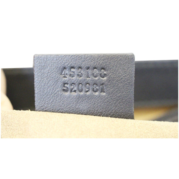 GUCCI Small Padlock GG Supreme Monogram Top Handle Crossbody Bag 45318-US