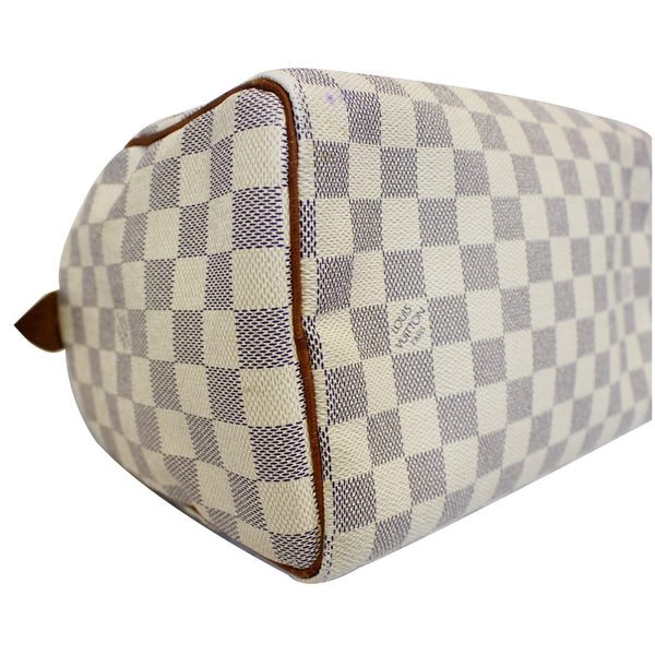 LOUIS VUITTON Speedy 25 Damier Azur Satchel Bag-US