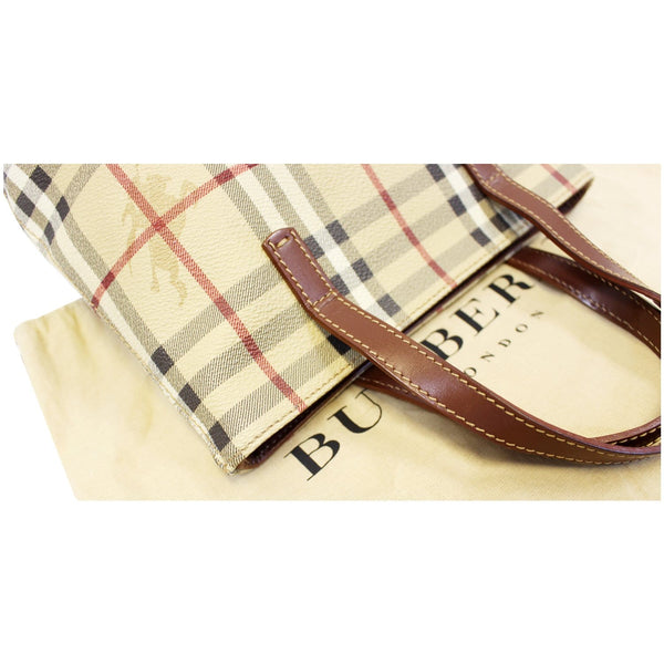 BURBERRY Nova Check Tote Bag-US